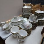 Noritake "Spring Meadow" dinner and tea service for 12 people, including serving bowls and plates