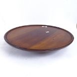 A Lazy Susan revolving tray, 37cm