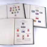 3 albums of late 19th/early 20th century world postage stamps