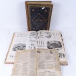 The Pictorial Museum of Animated Nature, a scrapbook, and a leather-bound Holy Bible (3)