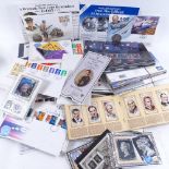 A group of First Day Covers and stamps (boxful)