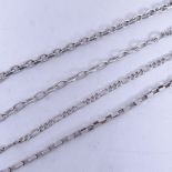 JENS JOYS AAGAARD - a sterling silver bracelet, and 3 other silver bracelets