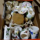 A boxful of Tony Raymond kitchen pottery