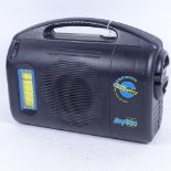 A Boygen wind-up radio