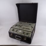 A Vintage Ferrograph Reel to Reel Recorder, in original fitted hardshell carrying case