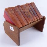 An Asprey & Co Ltd Reference Library 8 volume set, on original fitted stand