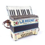 A Frontalina Italian piano accordion, length 31cm