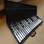 A Vintage Premier Glockenspiel, in original fitted hardshell case