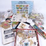 Equatorial Guinea Flying Aces of The World Wars stamps, Rugby World Cup stamps etc