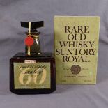 A bottle of Suntory Royal 1960 rare old Whisky Special Reserve, Yamazaki Distillery of Japan, 4/5