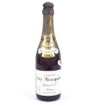 1923 Heidsieck Dry Monopole Champagne half bottle