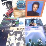 Various Vintage vinyl LPs and records, including Climax, Dr Hook & the Medicine Show, Mike