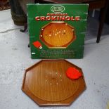 A Jaques original Crokinole game, boxed