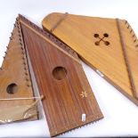 3 handmade zithers (3)