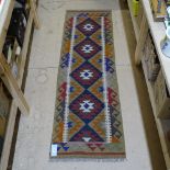 A Mamainer Kilim runner, 196cm x 60cm