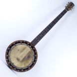 A Windsor Vintage rosewood banjo, for restoration
