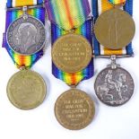 6 various First World War medals, various Regiments