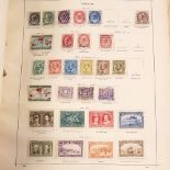 A Vintage stamp album, Americas and Oceania containing several hundred stamps, and 2 other