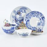A group of Chinese porcelain (8) All pieces are in very good condition except the blue and white