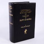 William Henley book - Universal Dictionary of Violin and Bow makers, Edition 1973 reprint 1997,