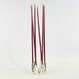 JENS HARALD QUISTGAARD FOR DASK DESIGN, 1960s' taper candle holder, stamped to base DANSK DESIGN,