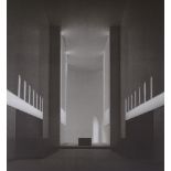 JOHN PAWSON, lithograph, the church at Novy Dvur 2001, signed by the artist, from an edition of 150,