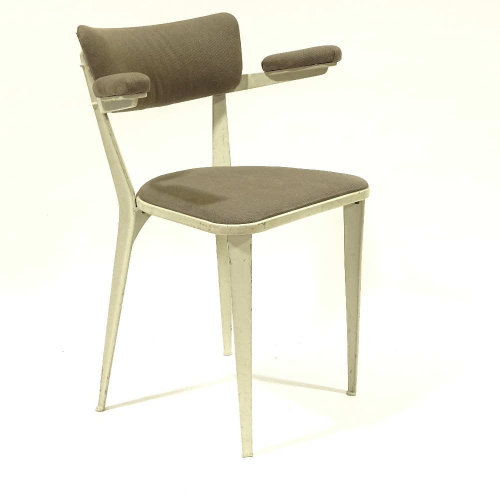 ERNEST RACE, BRITISH, a cast aluminium armchair, model BA3/A with cast RD number to underside, - Image 2 of 4