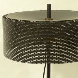 JOHN & SYLVIA REID FOR ROTAFLEX, BRITISH, a 1956 design "Metallux 3205" lamp, height 153cm. Ref "