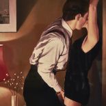 Jack Vettriano, Limited Edition print, game on, signed in pencil, image 20" x 16", numbered 16/495