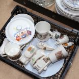 Various Royal commemorative china etc