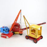 Sutcliffe toy crane and 2 others