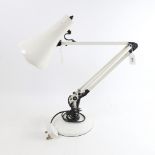 An anglepoise lamp, model 90