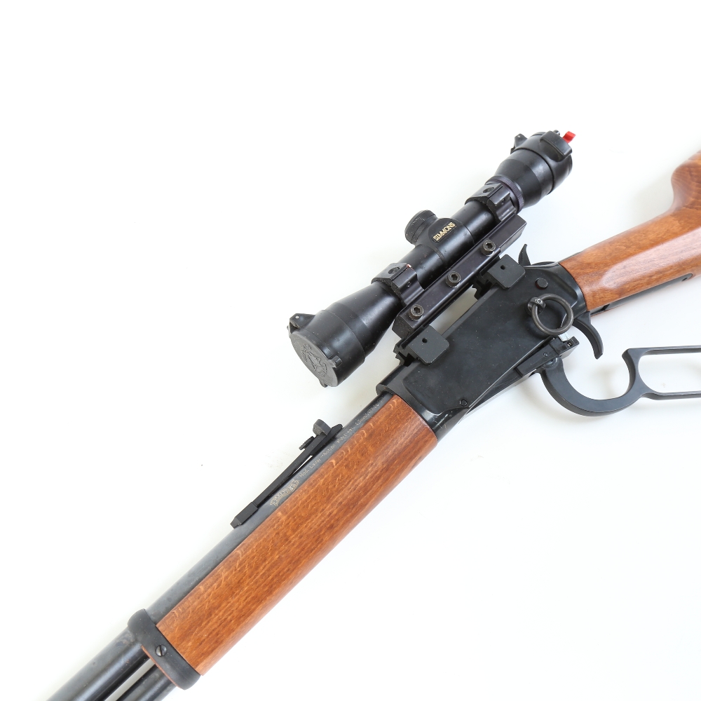 A Walther lever action .177 calibre air rifle, with Butler Creek telescopic scope, serial no. - Image 2 of 2