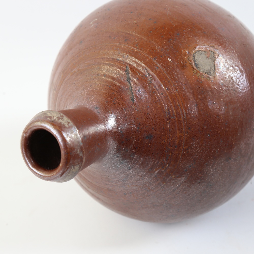 A large stoneware wine amphora, length 35cm - Image 2 of 2