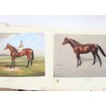 The Derby Portfolio, containing 6 Limited Edition colour lithographs commemorating the 200th running