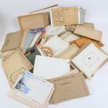 A quantity of early 20th century postcards and letter cards (boxful)