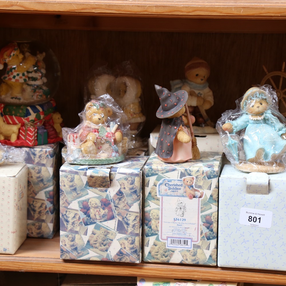 A large group of Enesco Cherished Teddies composition bear figurines, some boxed - Image 2 of 2