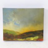Alan Rankle, oil on canvas, Calderdale, 2011, inscribed verso, 20cm x 26cm