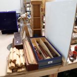 Various musical instruments, including a Bass recorder, Adler recorder, Sutton recorder, Xylophone