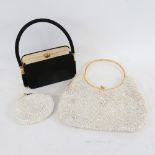 A group of Vintage evening bags and purses (3)