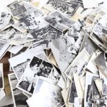 A large quantity of loose Vintage photographs, some Studio, and Japanese (boxful)