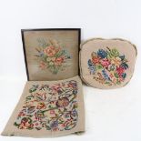 A group of hand embroidered tapestry panels by Phylis Ravenhill (3)