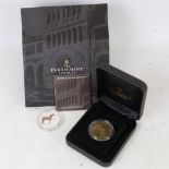 A Perth Mint of Australia half ounce silver medallion and another