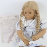 An Annette Himstedt doll "Jule"