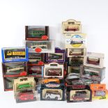 A quantity of various Vintage toy cars and vehicles, including Days Gone, D-Day Anniversary set