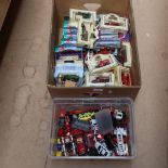 Various Vintage toy vehicles and cars, including Days Gone, Corgi etc (boxful)