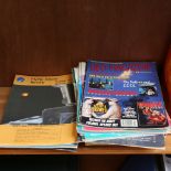 A quantity of Vintage Flying Saucer Review magazines, including issues circa 1976