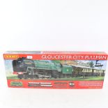 A boxed Hornby Gloucester City Pullman 00 gauge train set