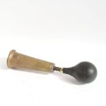 A Vintage Lucas King of the Road brass motorcar horn