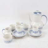 A Royal Doulton Cranbourne coffee service